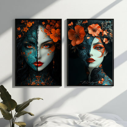 Floral Mask