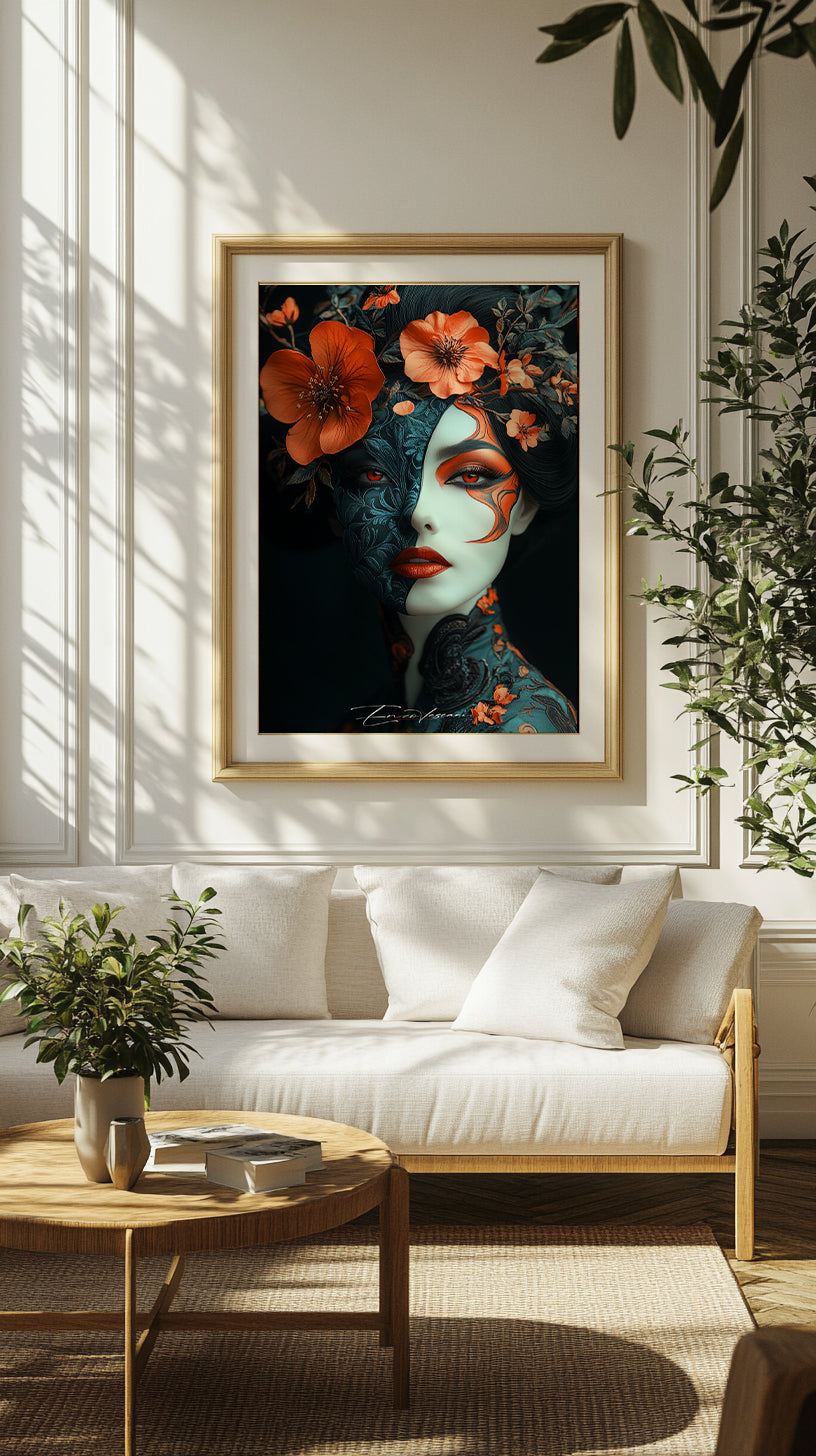 Floral Mask