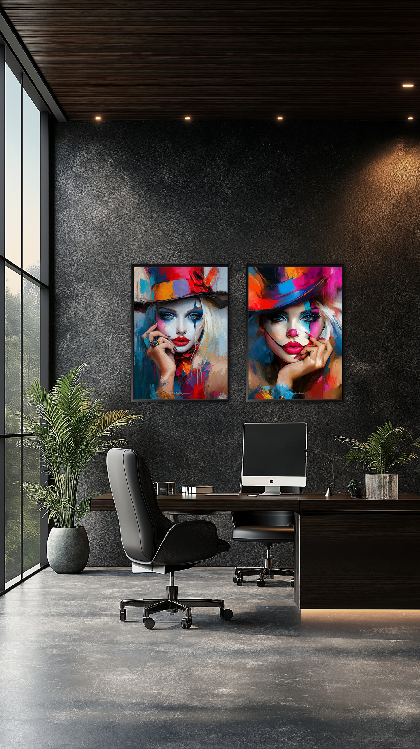 Painted Elegance