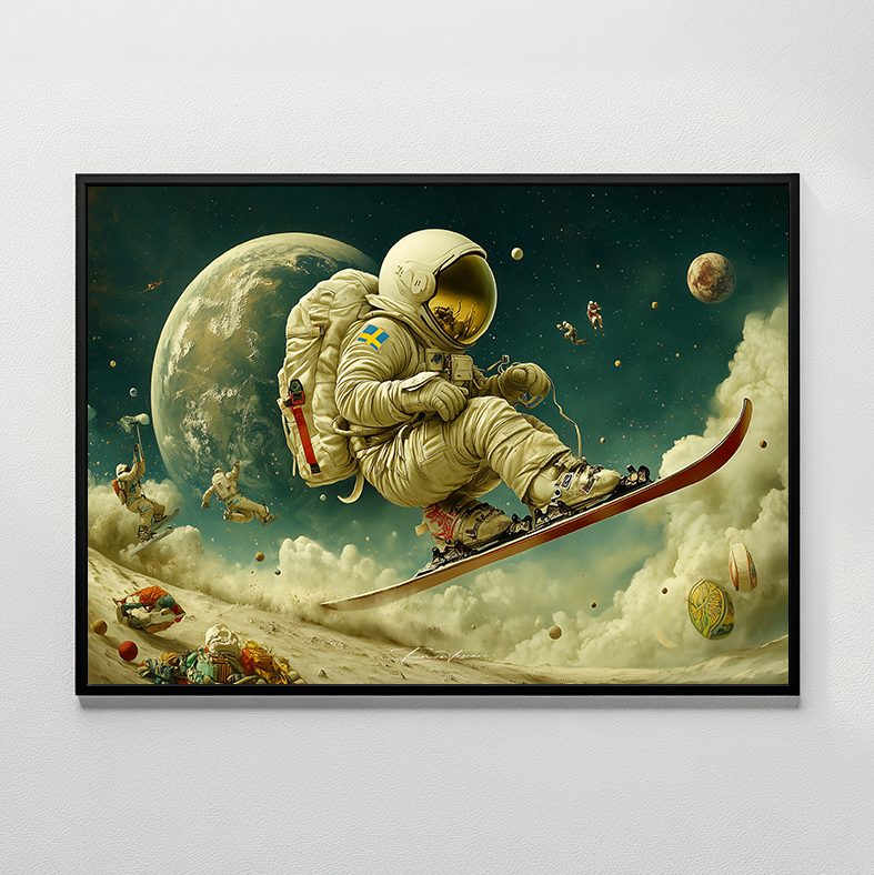 Cosmic Ski Jump